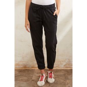 Anthro | Cloth & Stone Black Tencel Jogger, Medium